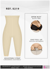 Load image into Gallery viewer, Fajas Salome 0219 | High Waist Compression Shorts for Women | Butt Lifter Capri Shapewear | Powernet - Pal Negocio