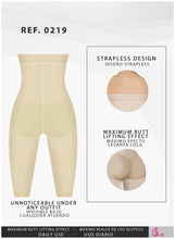Load image into Gallery viewer, Fajas Salome 0219 | High Waist Compression Shorts for Women | Butt Lifter Capri Shapewear | Powernet - Pal Negocio