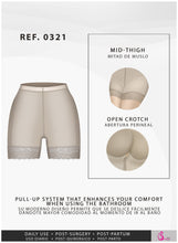 Load image into Gallery viewer, Fajas Salome 0321 | High Waist Compression Slimmer Butt Lifter Shapewear Shorts | Powernet - Pal Negocio