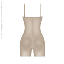 Load image into Gallery viewer, Diane & Geordi 002389 Extra Firm Control Strapless Open Bust Bodysuit / Latex - Pal Negocio