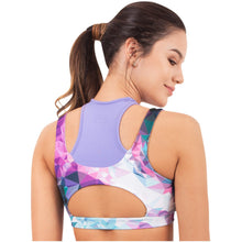 Load image into Gallery viewer, FLEXMEE 902004 Fractals Sublimated High Impact Sport Bra | Microfiber - Pal Negocio

