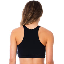 Load image into Gallery viewer, FlexMee 902035 Racerback Black Sports Bra