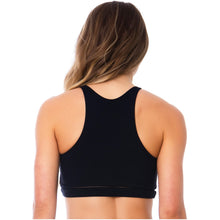 Load image into Gallery viewer, FlexMee 902035 Racerback Black Sports Bra