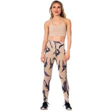 Load image into Gallery viewer, Flexmee 902037 Women's Nude T-Back Gym Bra