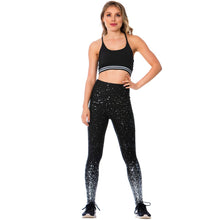 Load image into Gallery viewer, Flexmee 902053 Women's T-Back Black Gym Bra