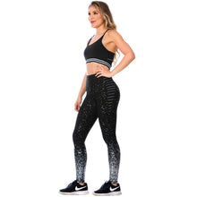 Load image into Gallery viewer, Flexmee 902053 Women's T-Back Black Gym Bra