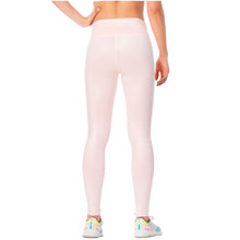 Load image into Gallery viewer, FLEXMEE 946164 High-Rise Shimmer Pink Sports Leggings