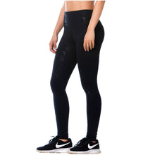 Load image into Gallery viewer, FlexMee 946172 High Rise Black Leggings