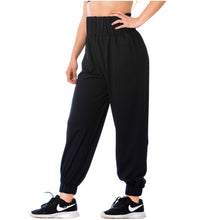 Load image into Gallery viewer, FLEXMEE  952054 High-Waisted Black Joggers