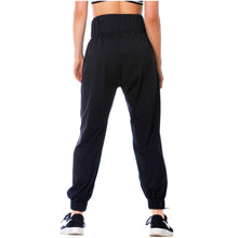 Load image into Gallery viewer, FLEXMEE  952054 High-Waisted Black Joggers