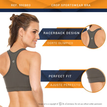 Load image into Gallery viewer, Flexmee 902803 Crop Top Racerbarck Bra for Women | Supplex - Pal Negocio