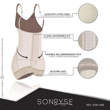 Load image into Gallery viewer, Fajas SONRYSE 066 | Colombian Postpartum Bodysuit Shapewear | Butt Lifting Effect & Tummy Control - Pal Negocio