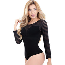 Load image into Gallery viewer, LT.Rose 20805 | Long Sleeves Round Neck Shaping Bodysuit for Women | Daily Use - Pal Negocio
