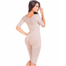 Load image into Gallery viewer, Fajas MariaE 9142 | Long Sleeve Postoperative Shapewear With Over Bust Strap | After Pregnancy Compression Garment - Pal Negocio