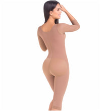 Load image into Gallery viewer, MariaE Fajas 9562  Full Body Shapewear with Sleeves