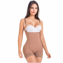 Load image into Gallery viewer, Fajas MariaE 9633 | Postpartum Boyshort Body Shaper for Women | Strapless with Side Zipper - Pal Negocio