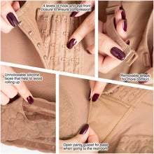 Load image into Gallery viewer, Fajas MariaE 9434 | Colombian Postpartum Boyshort Shapewear for Women | Strapless & Tummy Control - Pal Negocio