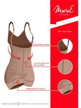 Load image into Gallery viewer, Fajas MariaE 9434 | Colombian Postpartum Boyshort Shapewear for Women | Strapless & Tummy Control - Pal Negocio