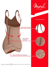 Load image into Gallery viewer, Fajas MariaE 9633 | Postpartum Boyshort Body Shaper for Women | Strapless with Side Zipper - Pal Negocio
