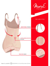 Load image into Gallery viewer, Fajas MariaE FP100 | Postpartum Faja Butt Lifting Shapewear For Daily Use | Open Bust & Front Closure - Pal Negocio