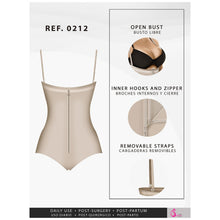 Load image into Gallery viewer, Fajas Salome 0212 | Strapless Thong Body Shaper | Everyday Use Tummy Control Shapewear Girdle for Dress - Pal Negocio