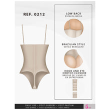 Load image into Gallery viewer, Fajas Salome 0212 | Strapless Thong Body Shaper | Everyday Use Tummy Control Shapewear Girdle for Dress - Pal Negocio