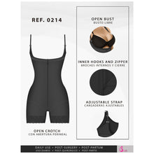 Load image into Gallery viewer, Fajas Salome 0214 | Mid Thigh Strapless Body Shaper for Dresses | Tummy Control & Butt Lifting Shapewear for Dress - Pal Negocio