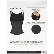 Load image into Gallery viewer, Fajas Salome 0313 | Waist Trainer Vest Tummy Control Compression Garment for Women | Colombian Body Shaper for Daily Use  - Pal Negocio