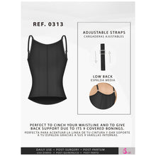 Load image into Gallery viewer, Fajas Salome 0313 | Waist Trainer Vest Tummy Control Compression Garment for Women | Colombian Body Shaper for Daily Use  - Pal Negocio