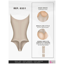 Load image into Gallery viewer, Fajas Salome 0351 | Open Bust Thong Tummy Control Shapewear for Women | Powernet - Pal Negocio