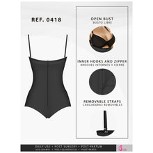 Load image into Gallery viewer, Fajas Salome 0418 | Strapless Butt Lifter Panty Bodysuit | Open-Bust Tummy Control Shapewear for Women | Powernet - Pal Negocio