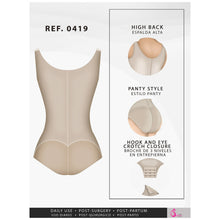 Load image into Gallery viewer, Fajas Salome 0419 | Butt Lifter Hiphugger Mid Thigh Body Shaper | Open Bust Tummy Control Shapewear for Women | Powernet - Pal Negocio