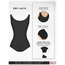 Load image into Gallery viewer, Fajas Salome 0419 | Butt Lifter Hiphugger Mid Thigh Body Shaper | Open Bust Tummy Control Shapewear for Women | Powernet - Pal Negocio