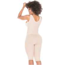 Load image into Gallery viewer, Fajas Salome 0517 | Post Surgery Stage 1 Butt Lifter Full Bodysuit | Open Bust Knee Length Body Shaper for Women | Powernet - Pal Negocio