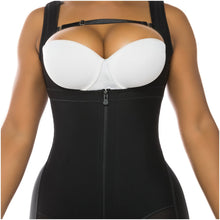 Load image into Gallery viewer, Fajas Salome 0517 | Post Surgery Stage 1 Butt Lifter Full Bodysuit | Open Bust Knee Length Body Shaper for Women | Powernet - Pal Negocio