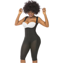 Load image into Gallery viewer, Fajas Salome 0518 | Stage 1 Post Surgery Bodysuit | Knee Length Full Body Shaper for Women | Powernet - Pal Negocio
