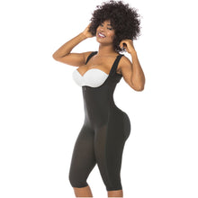 Load image into Gallery viewer, Fajas Salome 0518 | Stage 1 Post Surgery Bodysuit | Knee Length Full Body Shaper for Women | Powernet - Pal Negocio