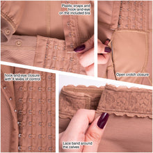 Load image into Gallery viewer, Fajas SONRYSE 052 | Colombian Full Body Shaper for Post Surgery with Built-in Bra | Butt Lifting Effect and Tummy Control - Pal Negocio