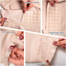 Load image into Gallery viewer, Fajas SONRYSE 066 | Colombian Postpartum Bodysuit Shapewear | Butt Lifting Effect & Tummy Control - Pal Negocio