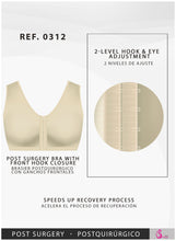 Load image into Gallery viewer, Fajas Salome 0312 | Front Closure Breast Augmentation Post Surgery Bra for Women | Powernet - Pal Negocio
