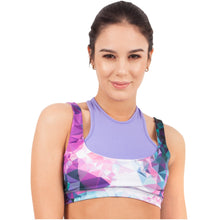Load image into Gallery viewer, FLEXMEE 902004 Fractals Sublimated High Impact Sport Bra | Microfiber - Pal Negocio
