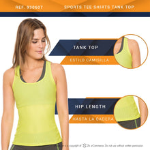Load image into Gallery viewer, Flexmee 930607 Activewear Sports Tee Shirts Tank Top | Supplex - Pal Negocio
