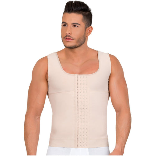 Fajas MariaE 8124 | Colombian Shapewear Vest For Men Abs Trimmer - Pal Negocio