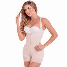 Load image into Gallery viewer, Fajas MariaE 9831 | Postpartum Butt Lifting Body Shaper for Daily Use | Open Bust with Front Zipper - Pal Negocio
