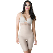 Load image into Gallery viewer, ROMANZA 2051 | High Waisted Butt Lifting Shaping Shorts | Tummy Control &amp; Knee Lenght Shapewear - Pal Negocio
