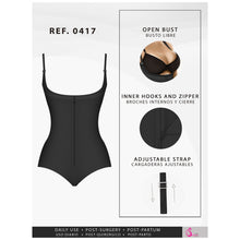 Load image into Gallery viewer, Fajas Salome 0417 | Open Bust Tummy Control Butt Lifter Shapewear for Women | Hiphugger Daily Use Body Shaper | Powernet - Pal Negocio
